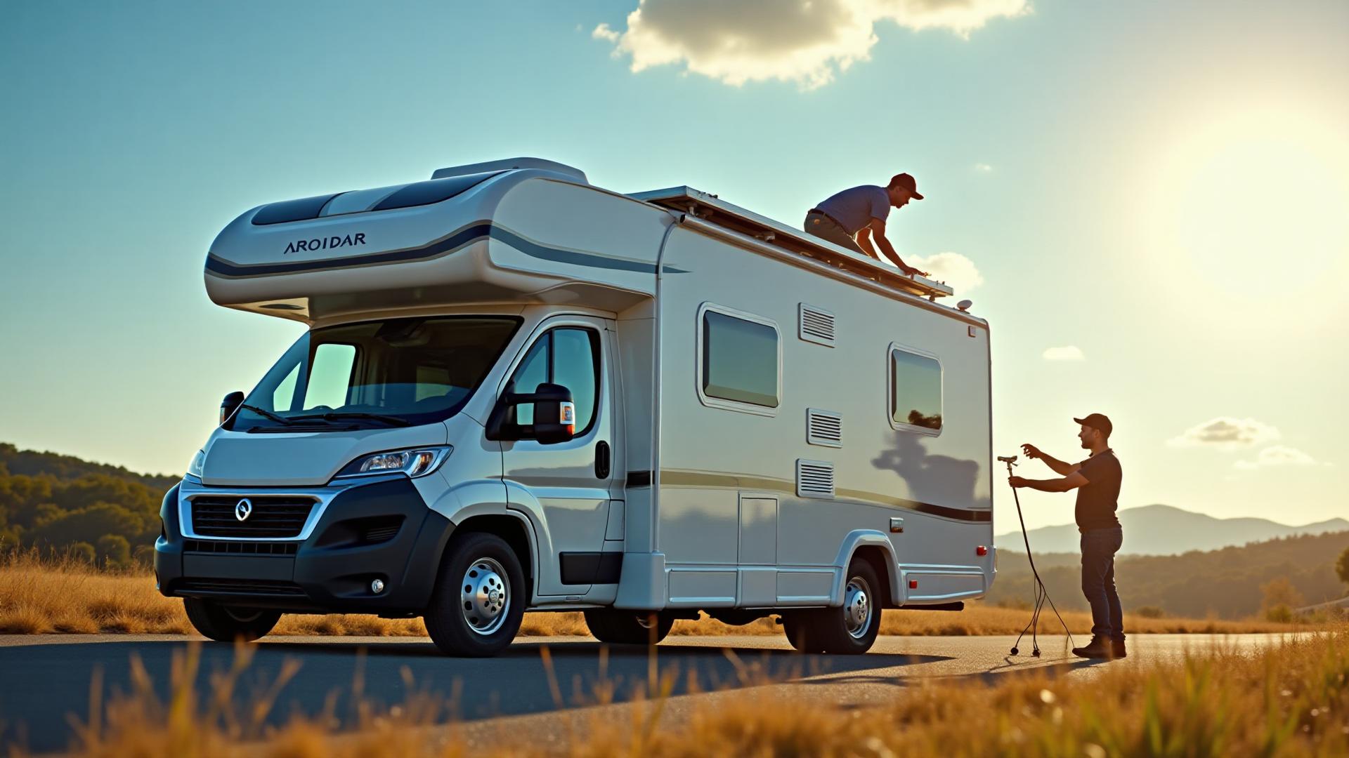 RV Solar Panel Installation in Southwest Florida - Travel Trailer Upgrades